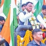 Odisha Congress Holds Torch March Protests